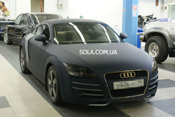 Матове забарвлення автомобіля a3b-Sola